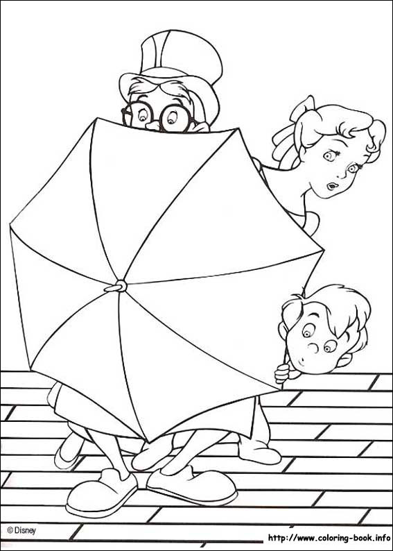 Peter Pan coloring picture